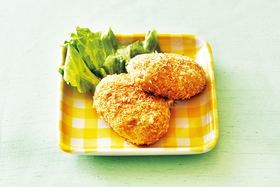 揚げない高野豆腐コロッケ