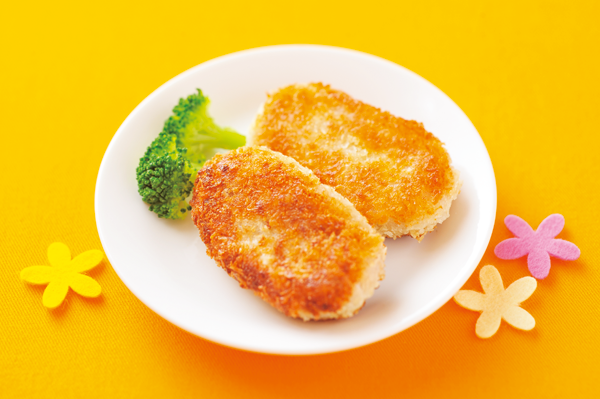 サトイモの焼きコロッケ パクパク期の離乳食レシピ ハッピー ノート Com サトイモの焼きコロッケ パクパク期の離乳食レシピ ハッピー ノート Com