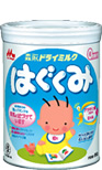 森永ドライミルク「はぐくみ」
