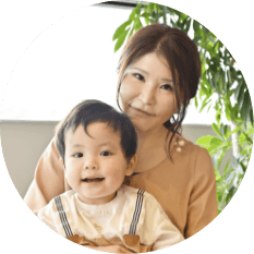 読者モデルの沙知ママ、優（ゆう）くん（3歳）の画像