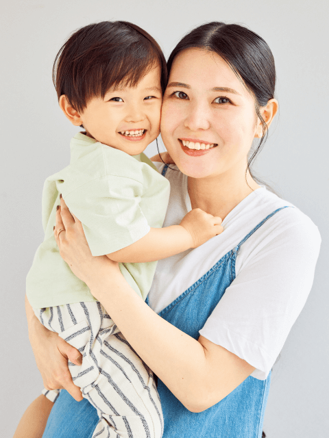 読者モデルの律人（りと）くんと響子ママの画像