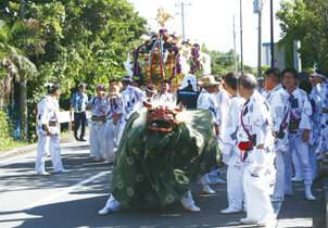 見応えのある富賀神社大祭