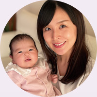 真梨子さん、ひかりちゃん（2ヵ月）