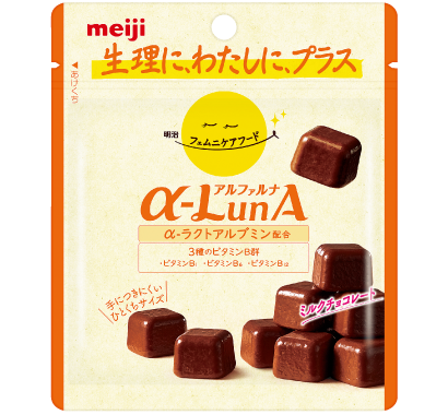 α-LunA ミルクチョコレートの商品画像
