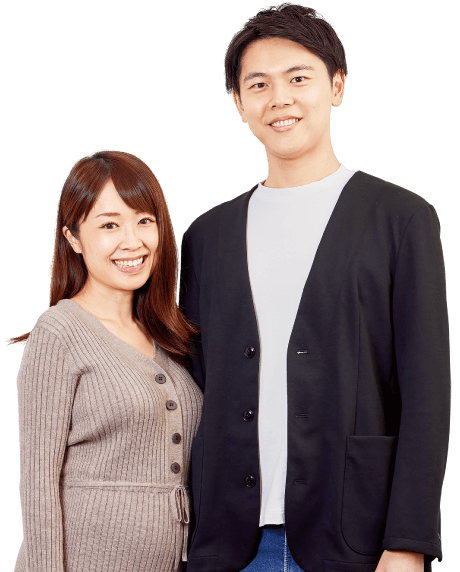 読者モデル、彩加さん（妊娠7ヵ月）、友宏さん